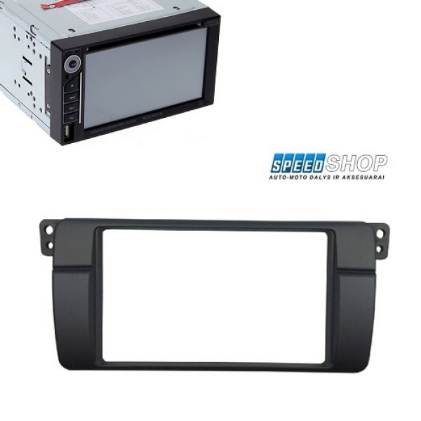 BMW 3 (E46) 2 DIN radio rėmelis